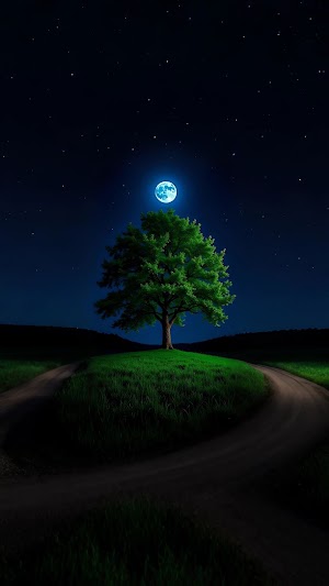 Night Tree Picture