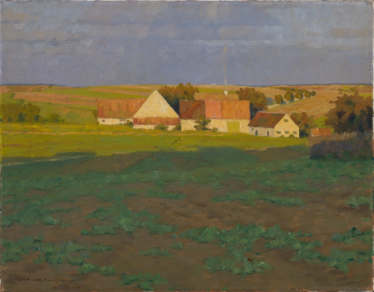 Herbstabend bei Dachau 1914