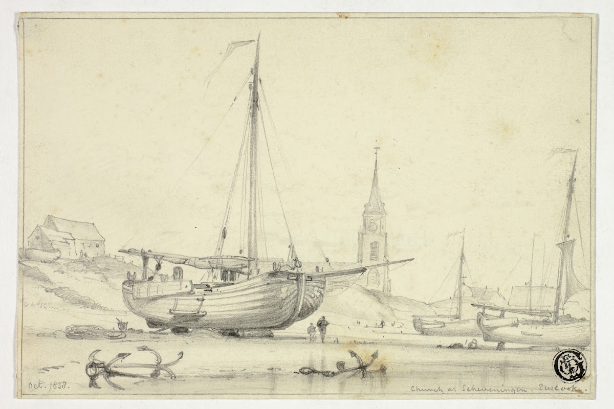 Church at Scheveningen 1838