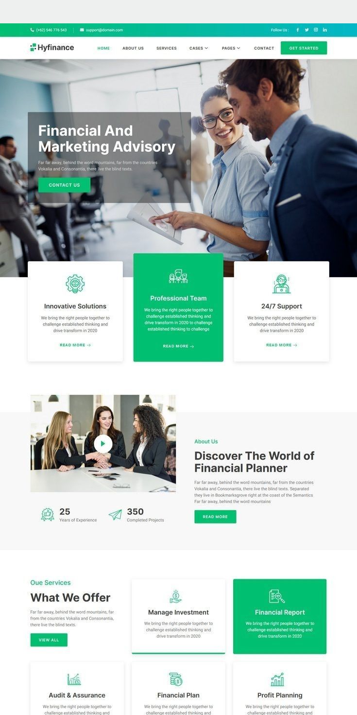 Management Consulting Website