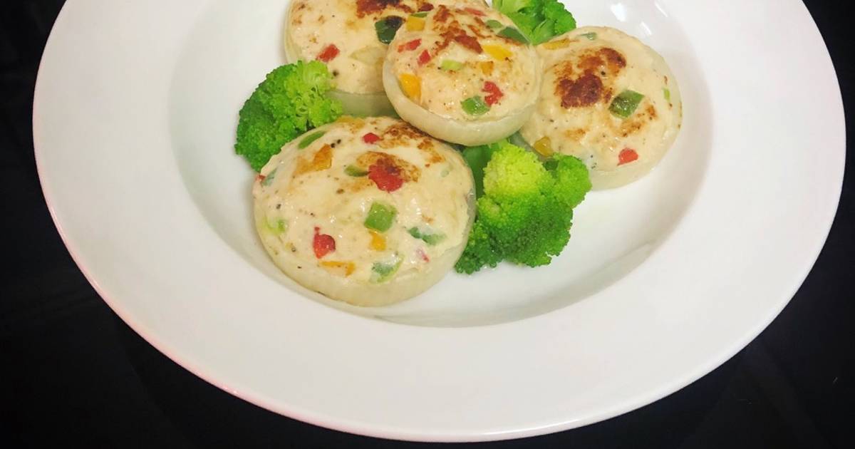 Chả gà rau củ áp chảo - lowcarb food