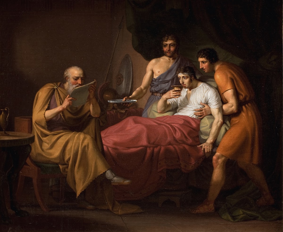 Alexander The Great On His Sickbed 1806