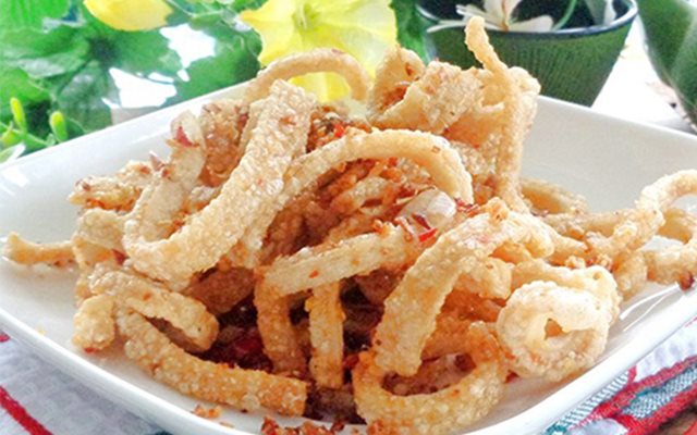Da Heo Chiên Giòn Xóc Muối Ớt