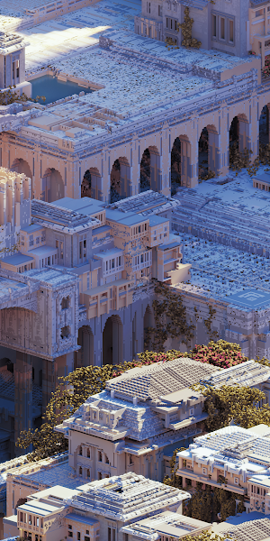 Cgi, Digital Art, Artwork, Architecture, City 4K Wallpaper Background