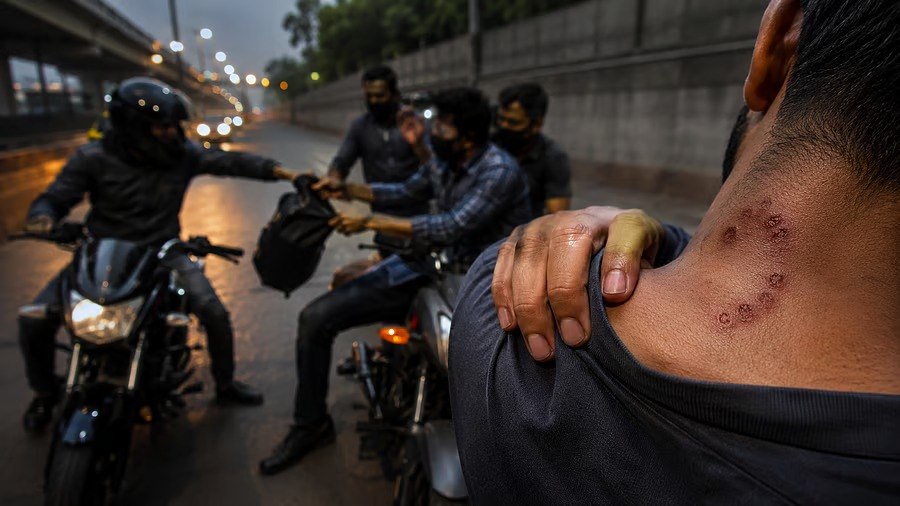 Fake Bite Mark Exposes Rs 37.5 Lakh Robbery Plot in Delhi