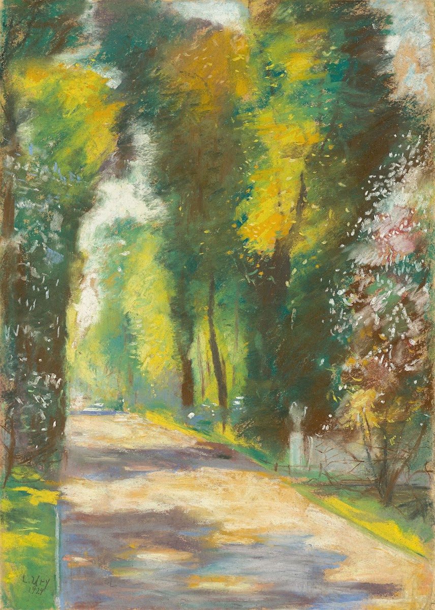 Sonniger Parkweg 1924