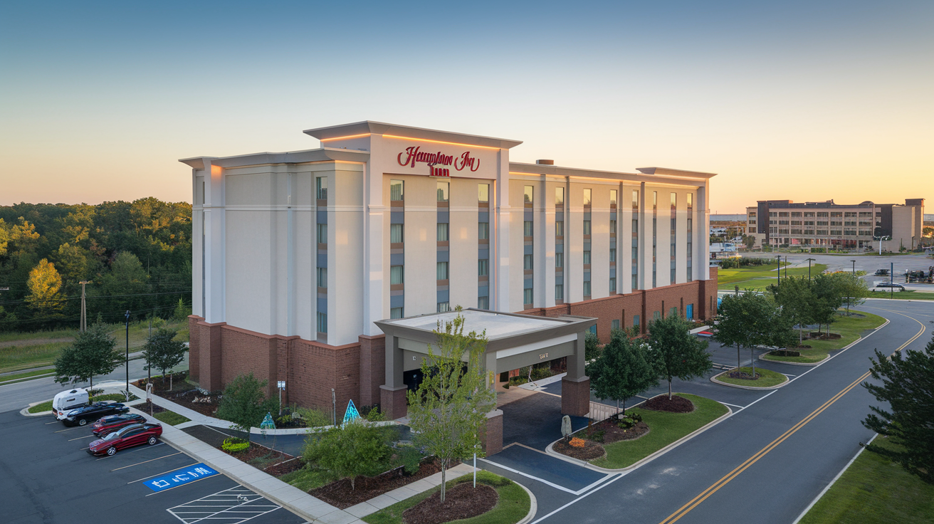 Distance from Myrtle Beach Airport to Hampton Inn Northwood Myrtle Beach