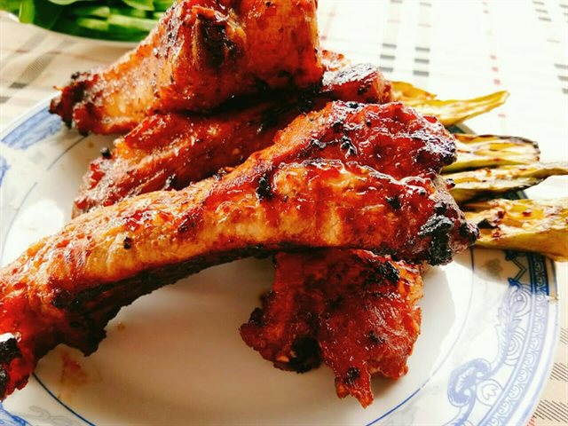 Sườn Nướng Sốt Ớt