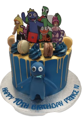 Roblox Rainbow Friends Birthday Cake CB-NC559