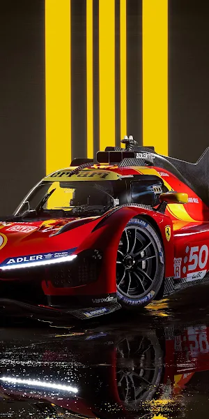 Ferrari, Hypercar, Racecar, LMH 4K Wallpaper Background