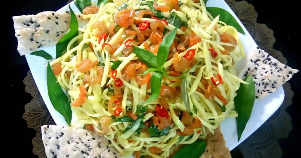 Gỏi xoài tôm khô