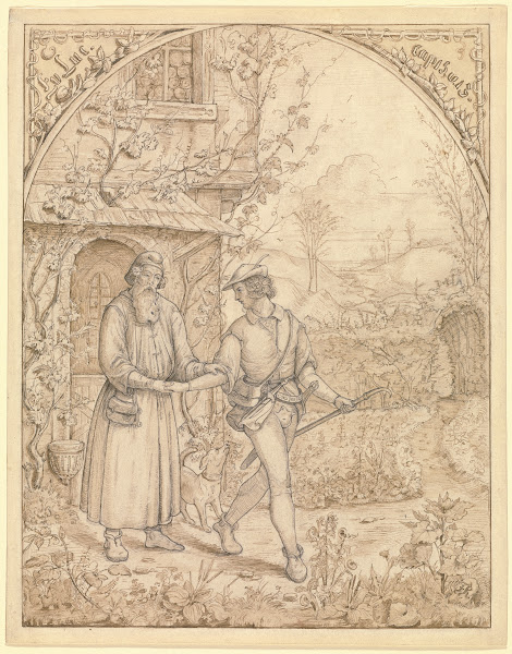The Departure Of The Prodigal Son 1841