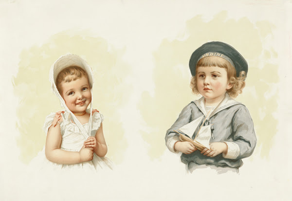 Two children 18611897