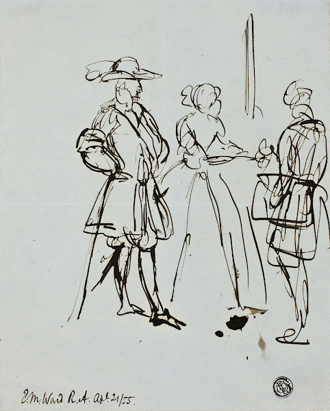Three Figures 1855