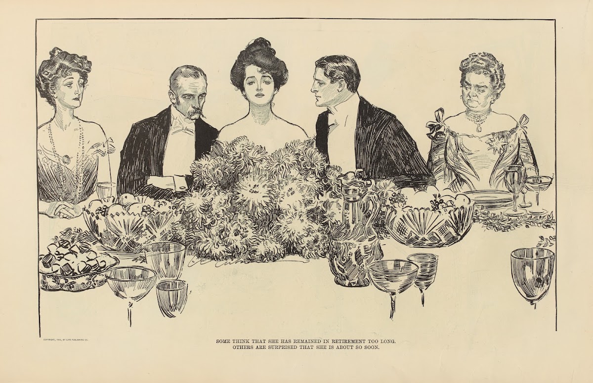 Some think that she has remained in retirement too long 1900 1905