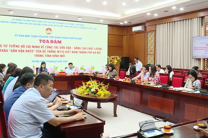 Học Bác làm dân vận, cách làm sáng tạo của mặt trận Thủ đô - Đài Phát thanh và truyền hình Hà Nội