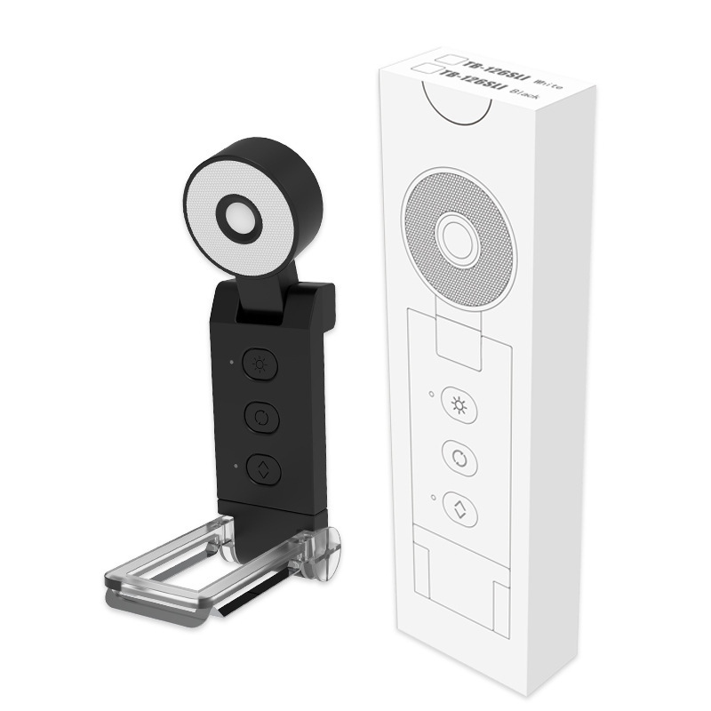 Foldable LED Clip-on Light with Timer Reminder