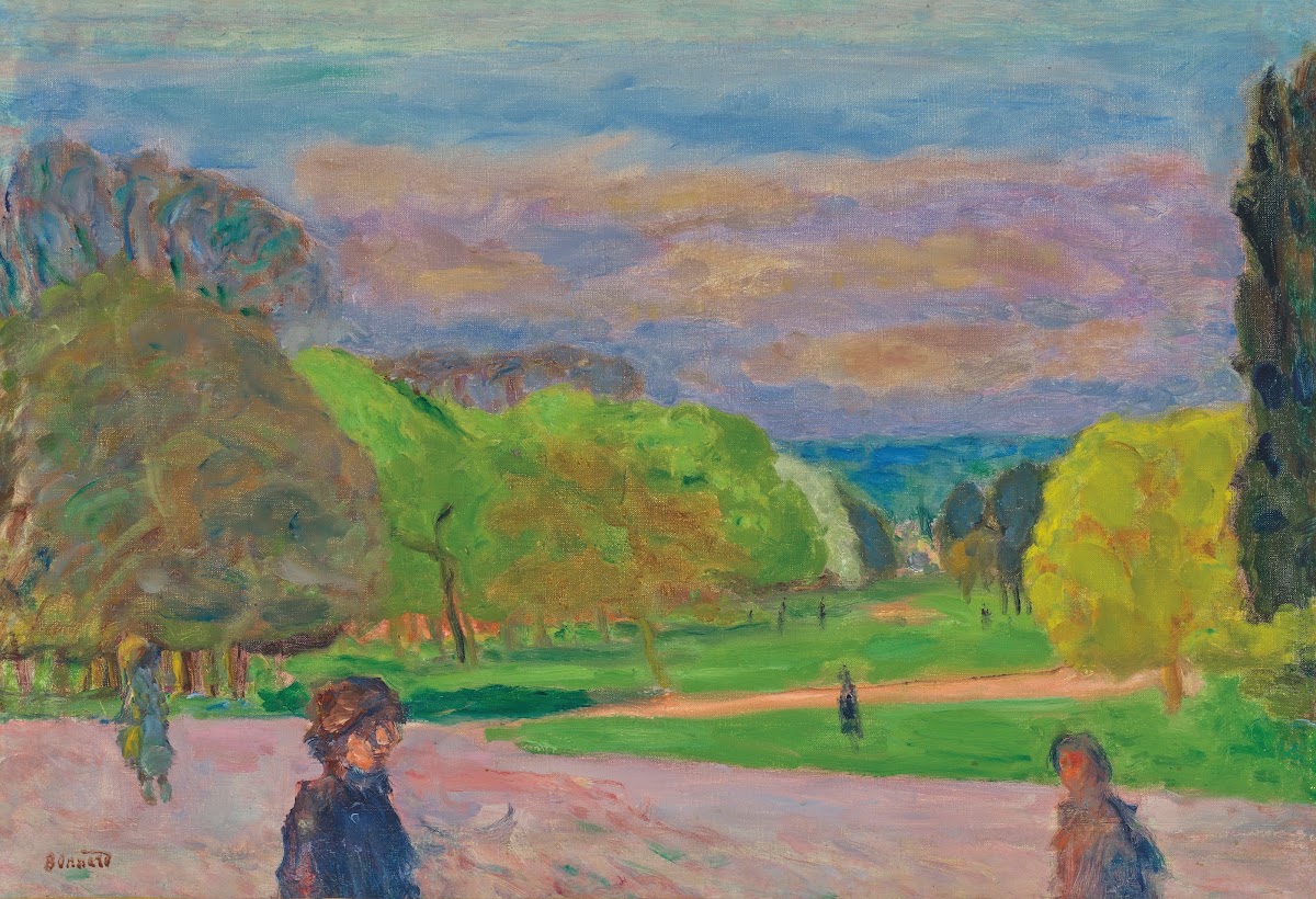 Le jardin public circa 1915