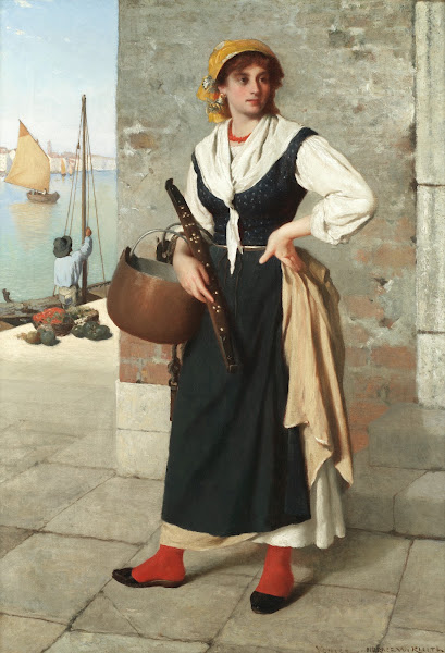 A young fishwife