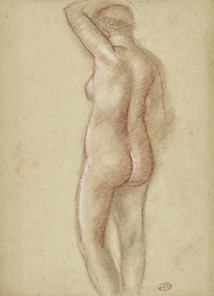 Nu de dos circa 1940
