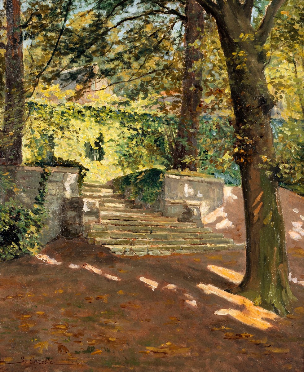 Les Anciennes Eaux De Passy Le Parc Delessert 1911