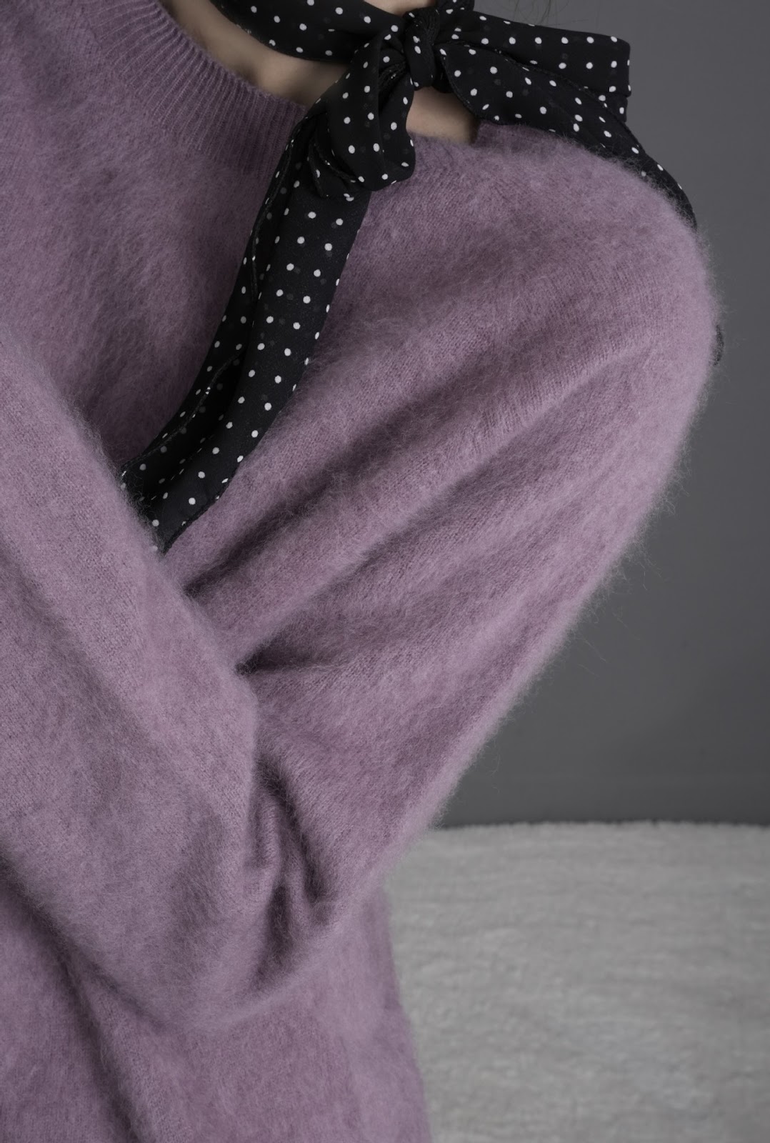 Women's Wool Sweater, Cashmere Blend, Crew Neck
