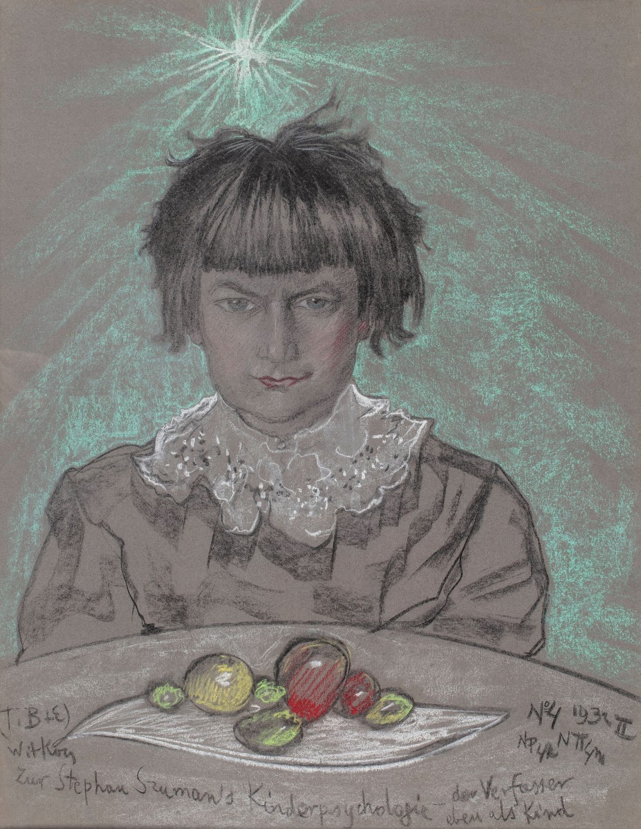 Portrait of Stefan Szuman as a child 1932