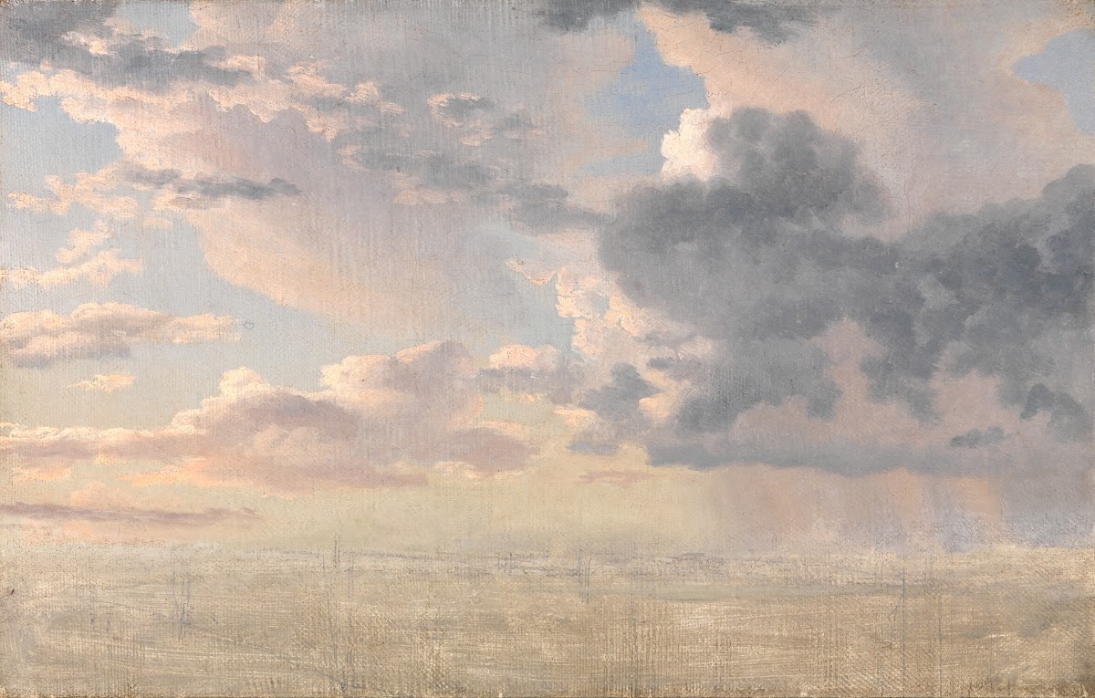 Study of Clouds over the Sound 1826