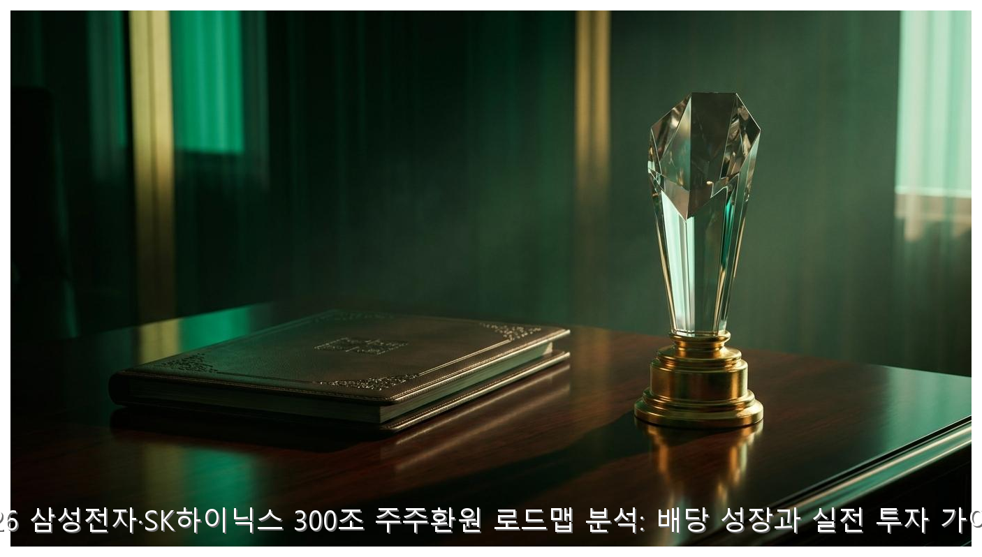 2026 삼성전자·SK하이닉스 300조 주주환원 로드맵 분석: 배당 성장과 실전 투자 가이드 핵심 안내 및 분석 인포그래픽 (2)