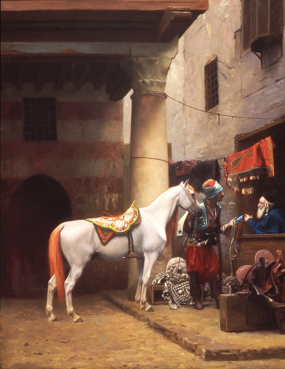 The Saddle Bazaar Cairo 1883