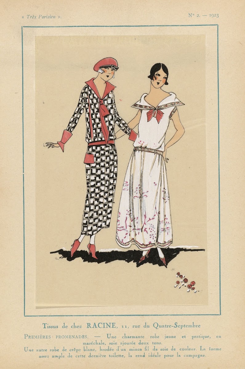 Tissus de Chez Racine 1923
