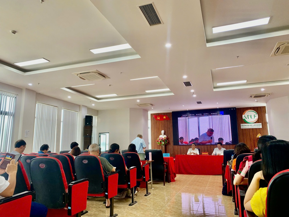 Trường Đại học Tây Bắc tham gia hội thảo: Các khuôn khổ pháp lý toàn cầu về không gây mất rừng và tác động đối với Việt Nam