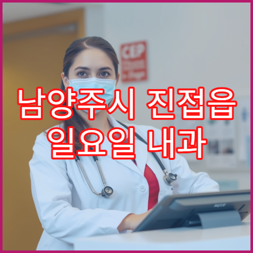 남양주시 진접읍 일요일 내과 장염 구토 설사 진료