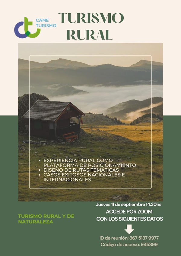 Turismo Rural y Rutas Temáticas