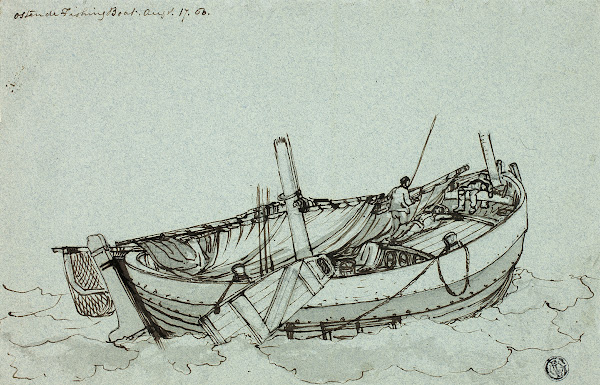 Ostende Fishing Boat 1860
