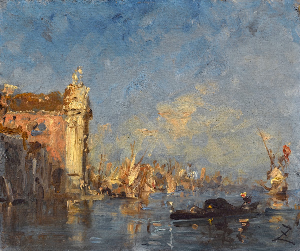 Venise Léglise Des Gesuati 1870 1880