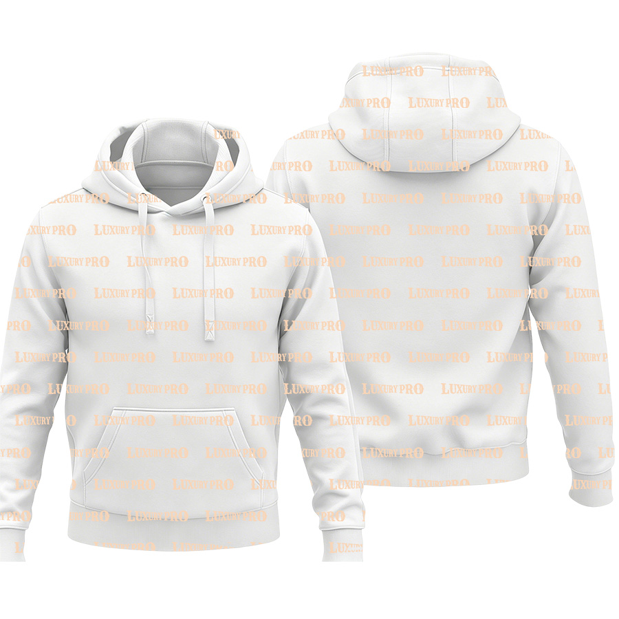 AOP Double Stitch Hooded Sweatshirt