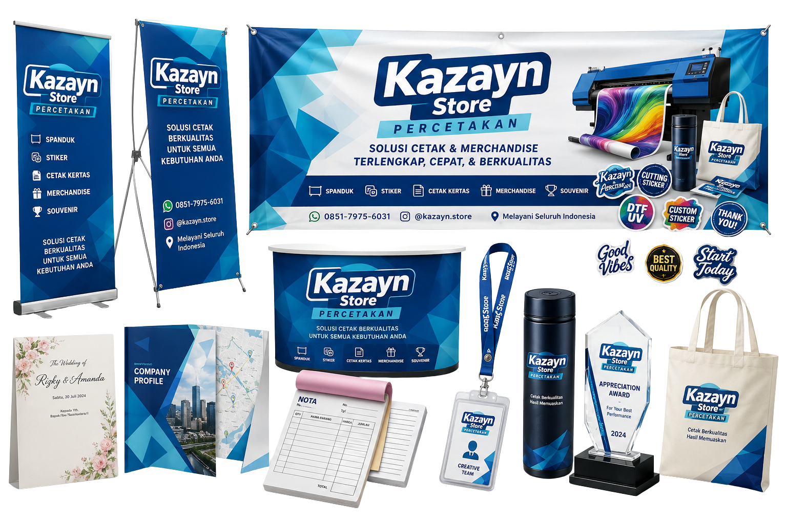 Mesin Cetak Kazayn Store