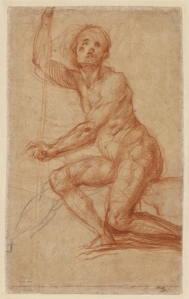 Study of a Seated Man 1518