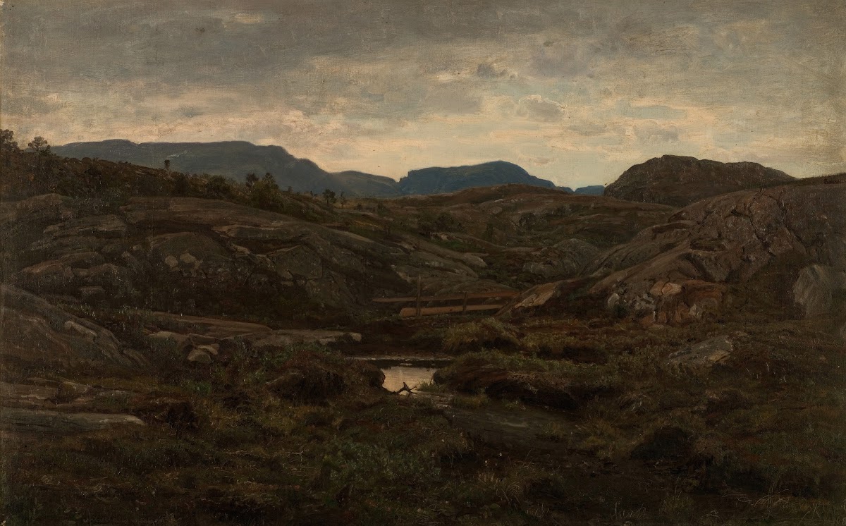 Fra heiene ved Aafjord 1908