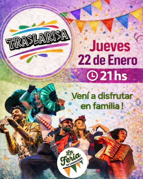 Noche de humor y percusión en la Feria de Carpintería