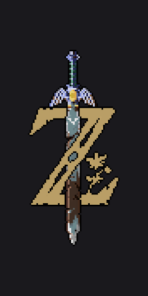 The Legend Of Zelda, The Legend Of Zelda: Breath Of The Wild, Pixel Art, Game Poster, Minimalism 4K Wallpaper Background