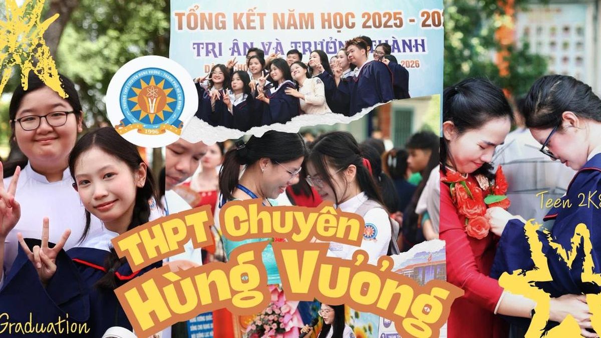 Teen THPT chuyên Hùng Vương khép lại 1000 ngày thanh xuân, sẵn sàng chương mới - Chuyên trang Hoa Học Trò - Báo Tiền Phong
