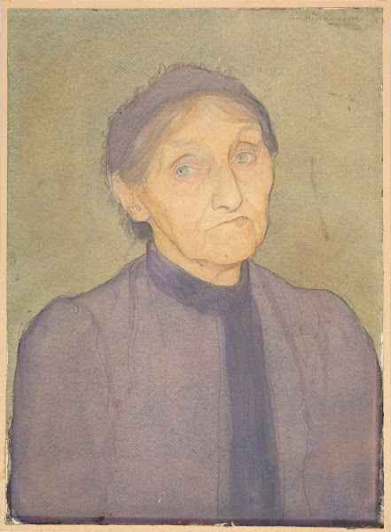 Portrait of the artists mother 1909