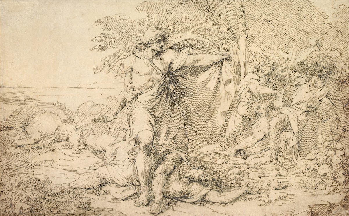 Classical Subject Possibly the Aftermath of a Battle 176079