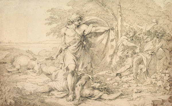 Classical Subject Possibly the Aftermath of a Battle 176079
