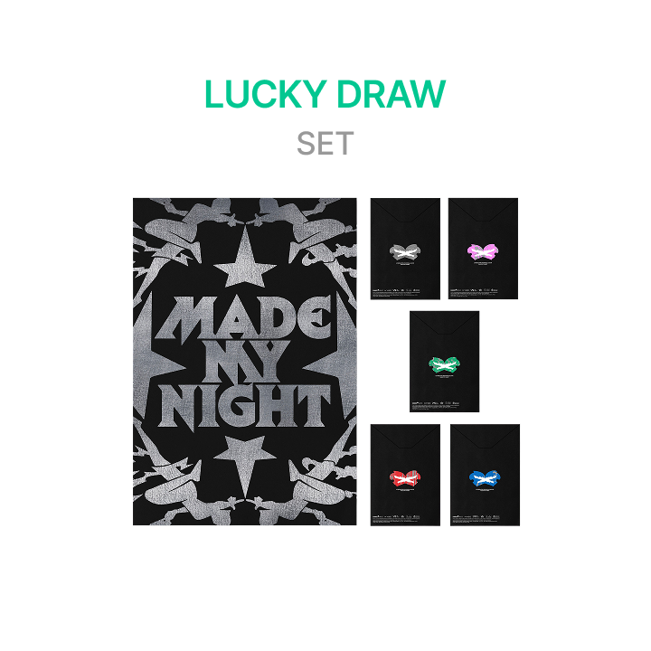 [LUCKY DRAW] 2nd Single Album 'Made My Night' (COMPACT ver.) (Set)
