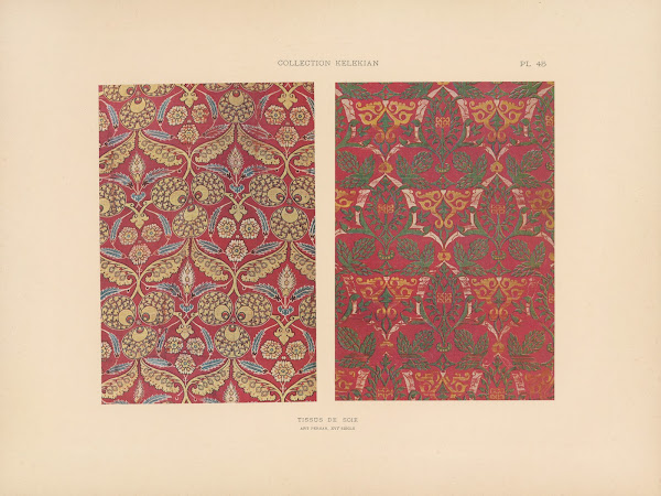 La collection Kelekian Etoffes  tapis dOrient  de Venise Pl045 1900