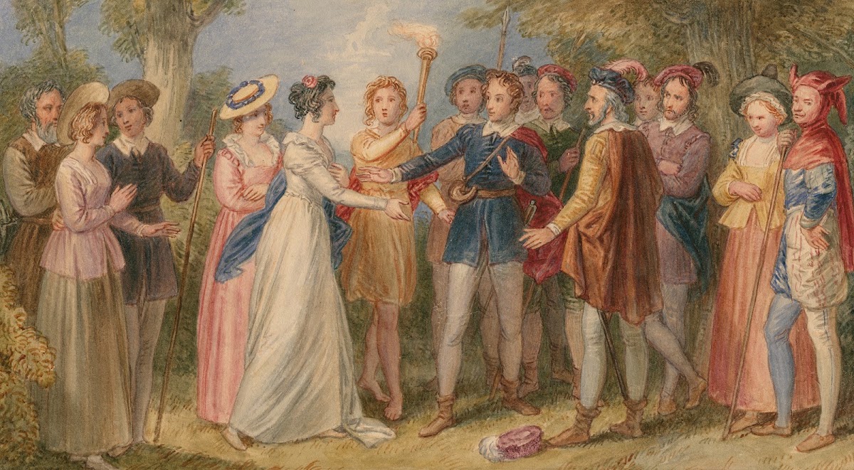 Illustrations to Shakespeare Pl018 19th century