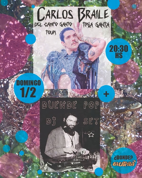 Carlos Braile y Trio Santa + Duende Pop DJ Set
